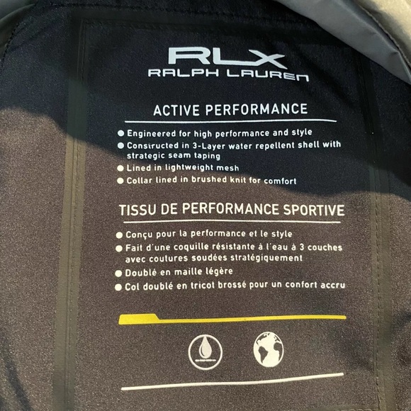 Polo Ralph Lauren RLX 67 Water Repellent Parka Jacket 03 Unit New W/Tag Men’s L - Picture 7 of 7